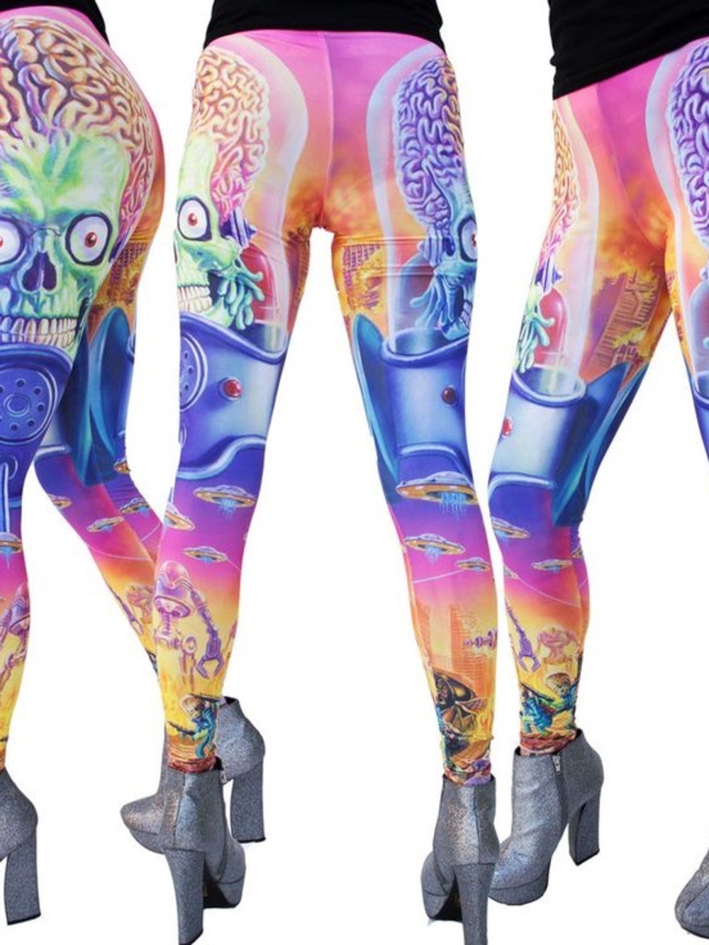 Kreepsville Mars Attacks Leggings